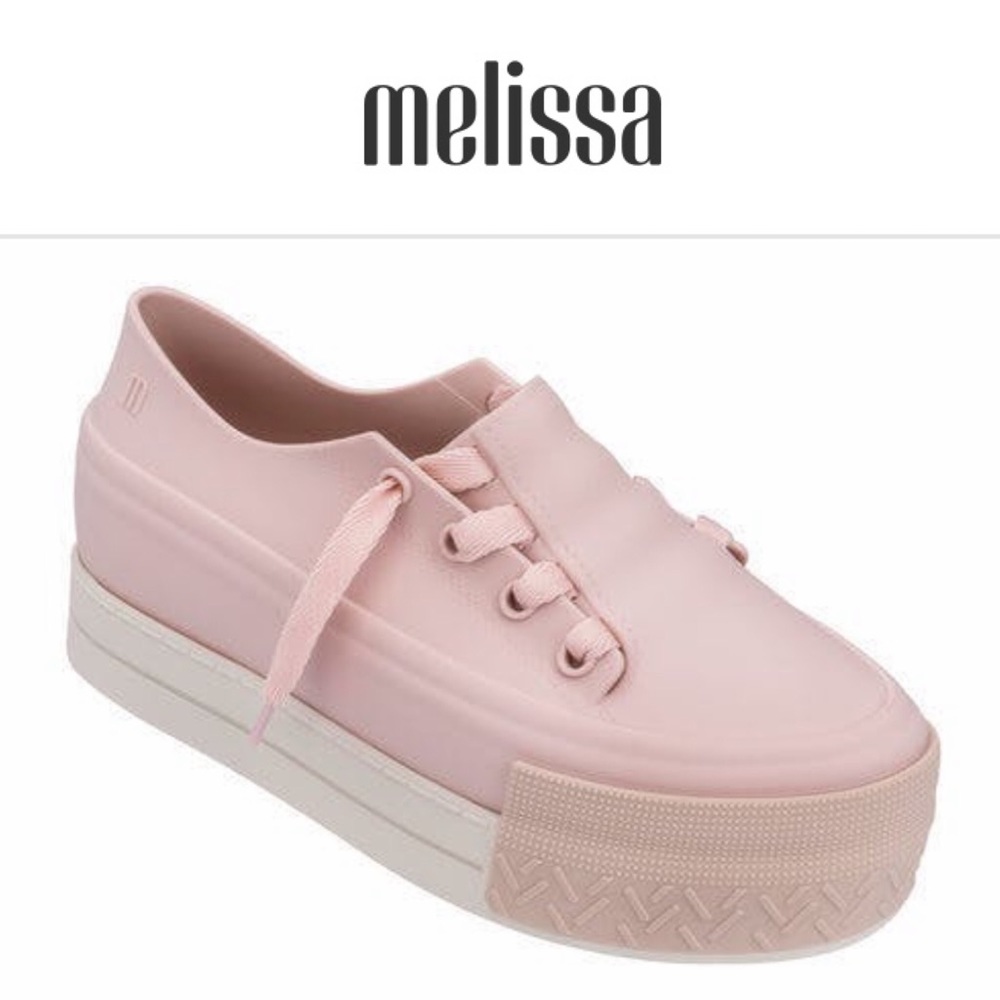 Melissa Pink Platform Sneaker